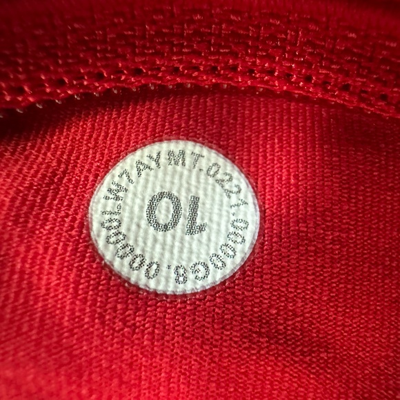 LULULEMON SPEED UP SHORT LONG - SIZE 10 - DARK RED 4" - Picture 4 of 4